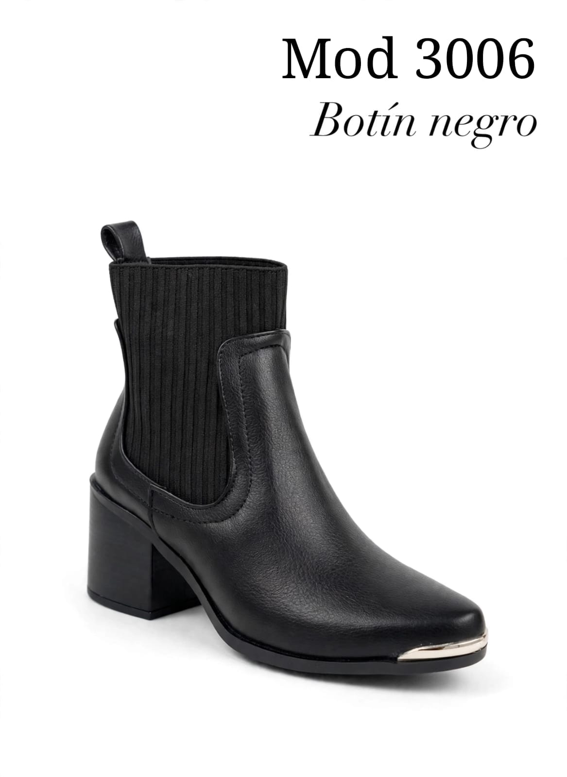 BOTIN 3006 NEGRO