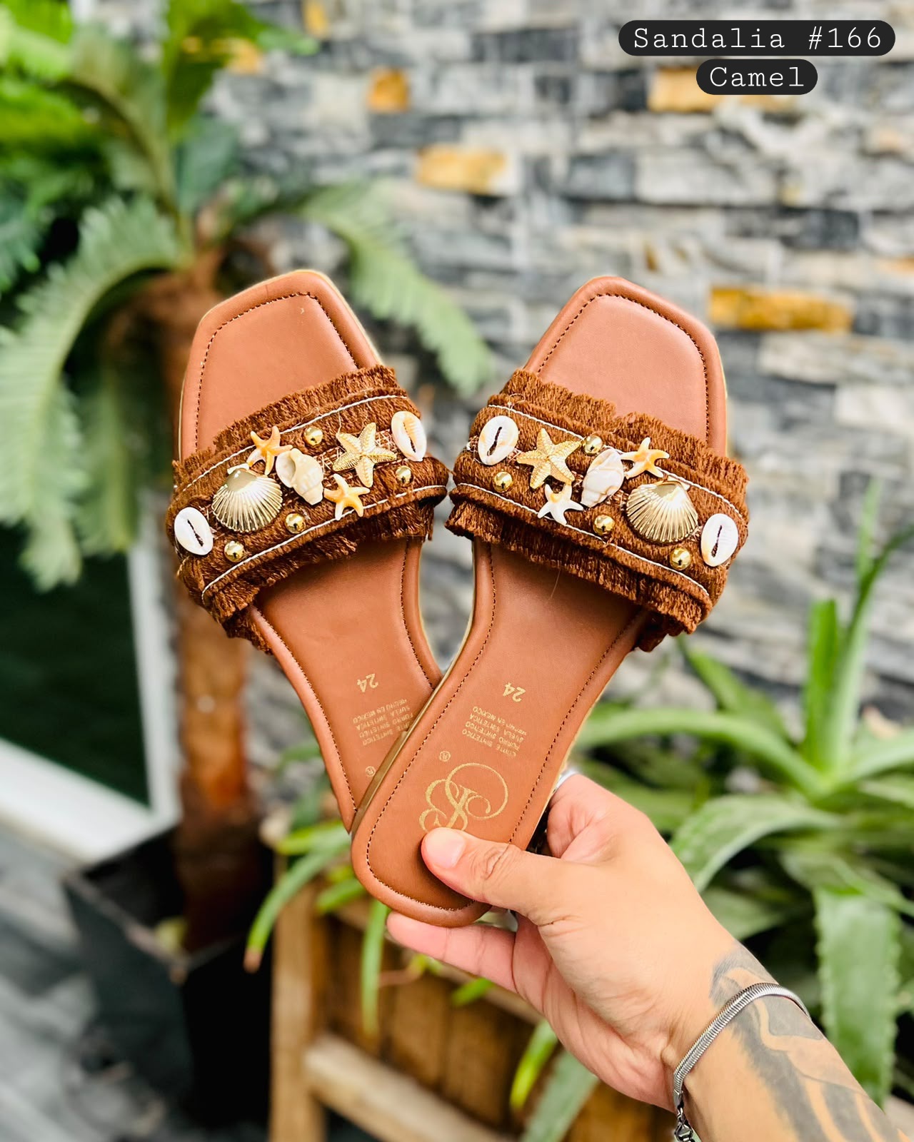 SANDALIA 166 CAMEL